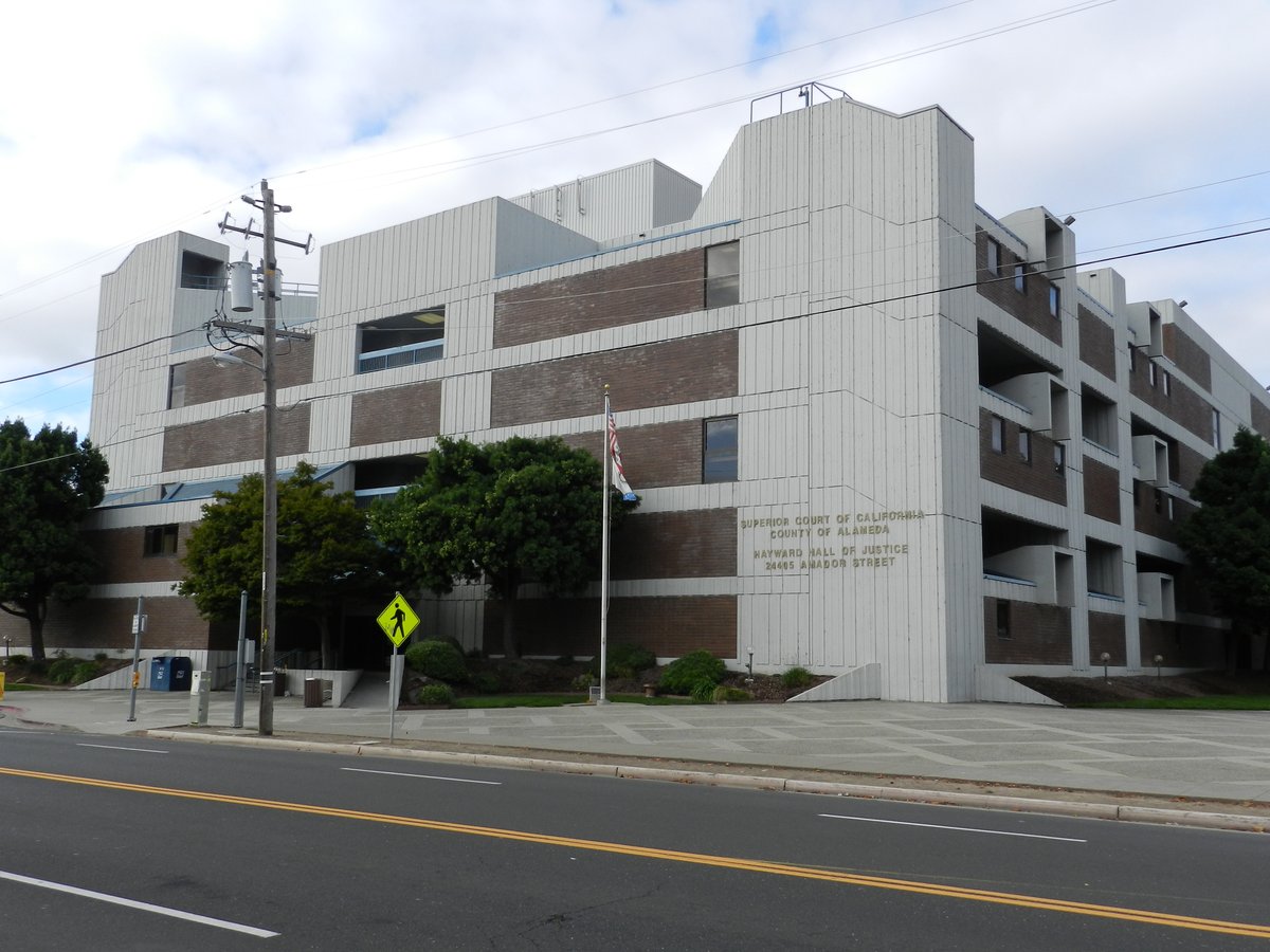 Alameda County Hall of Justice Hayward CA