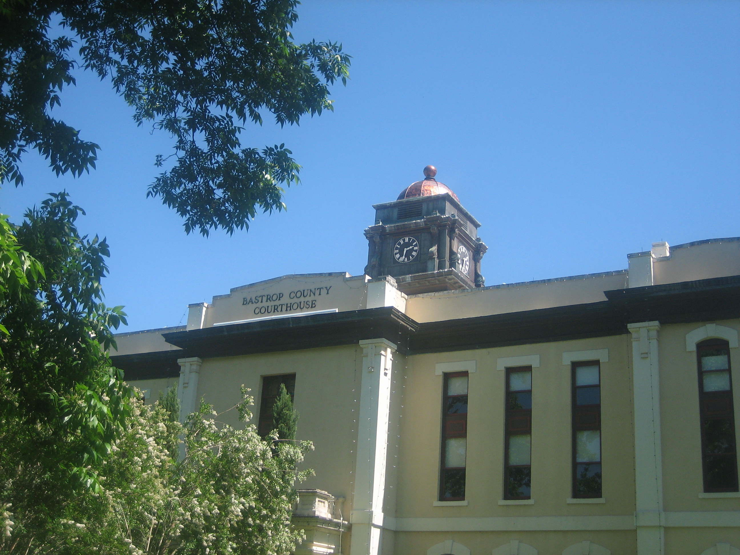 Bastrop County Courthouse Texas