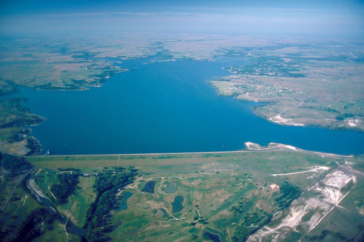 Benbrook Lake and surrounding rural drainage culverts in Tarrant County Texas where Carla Walker was found