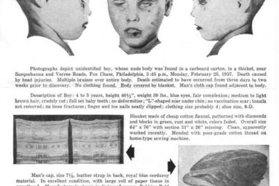 America’s Unknown Child Identified: How DNA Named Joseph Augustus Zarelli After 65 Years