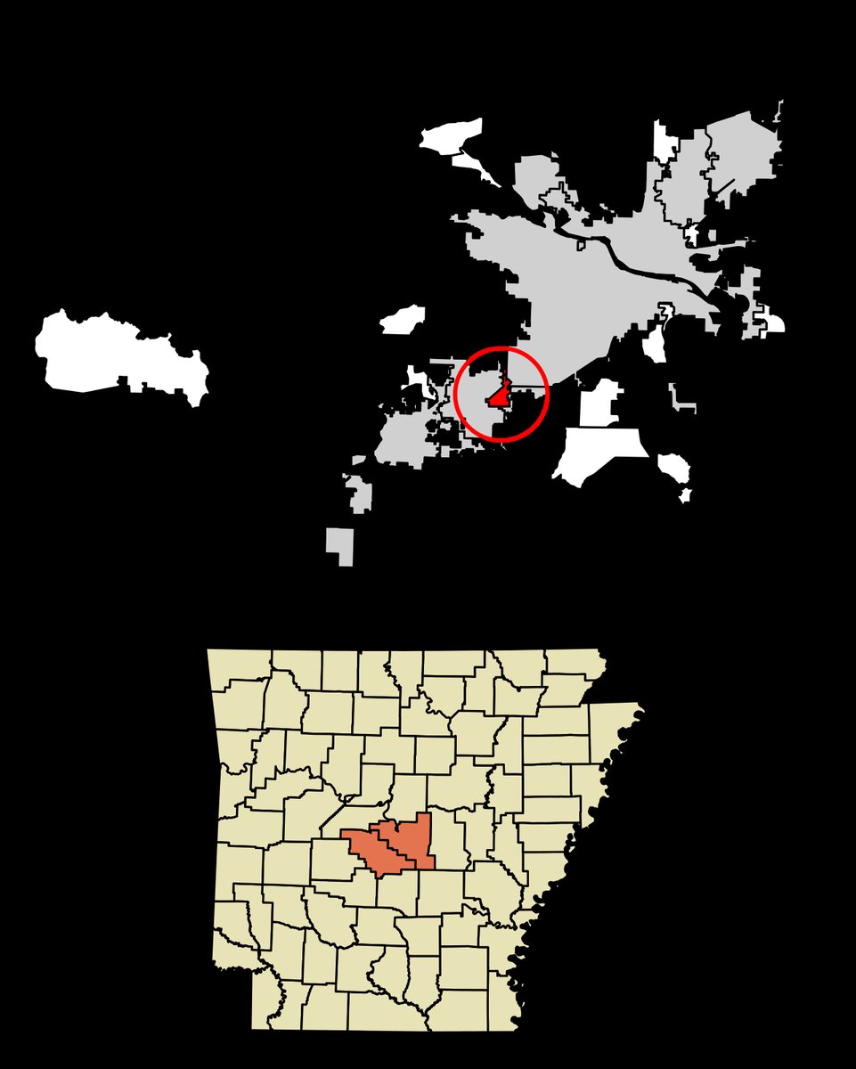 Missouri Pacific Railroad Corridor Alexander Arkansas