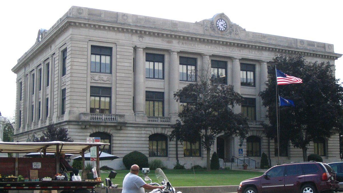 Carroll County Courthouse Delphi Indiana