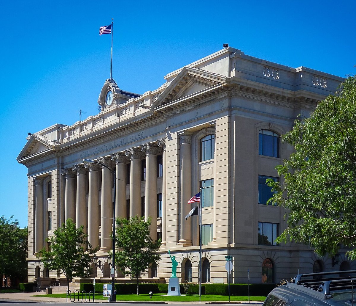 Weld County Courthouse Judicial District Greeley Colorado