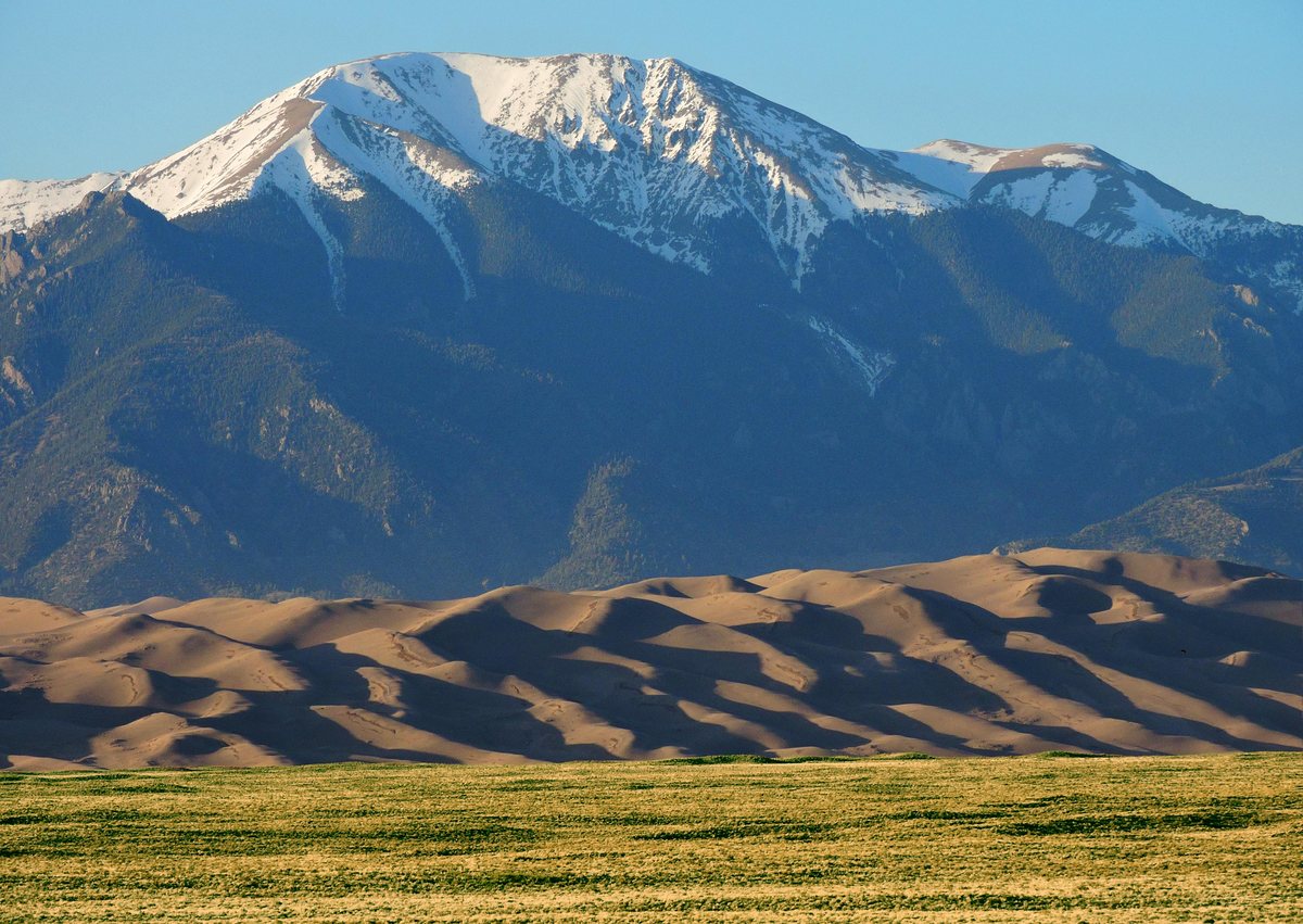 Great Sand Dunes National Park towering sand dunes