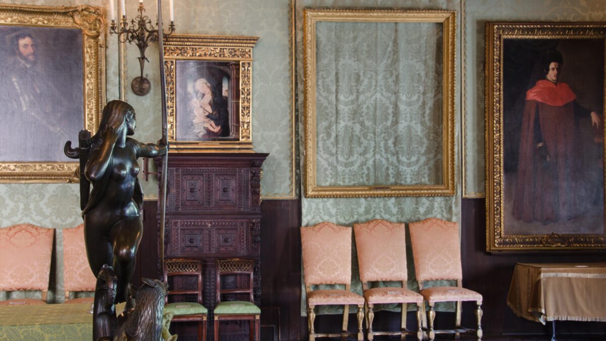 Historical photographic dossier for Isabella Stewart Gardner Museum theft: Isabella Stewart Gardner Museum theft