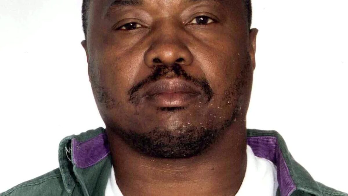 Booking mugshot of Lonnie David Franklin Jr., convicted of 10 murders via familial DNA.