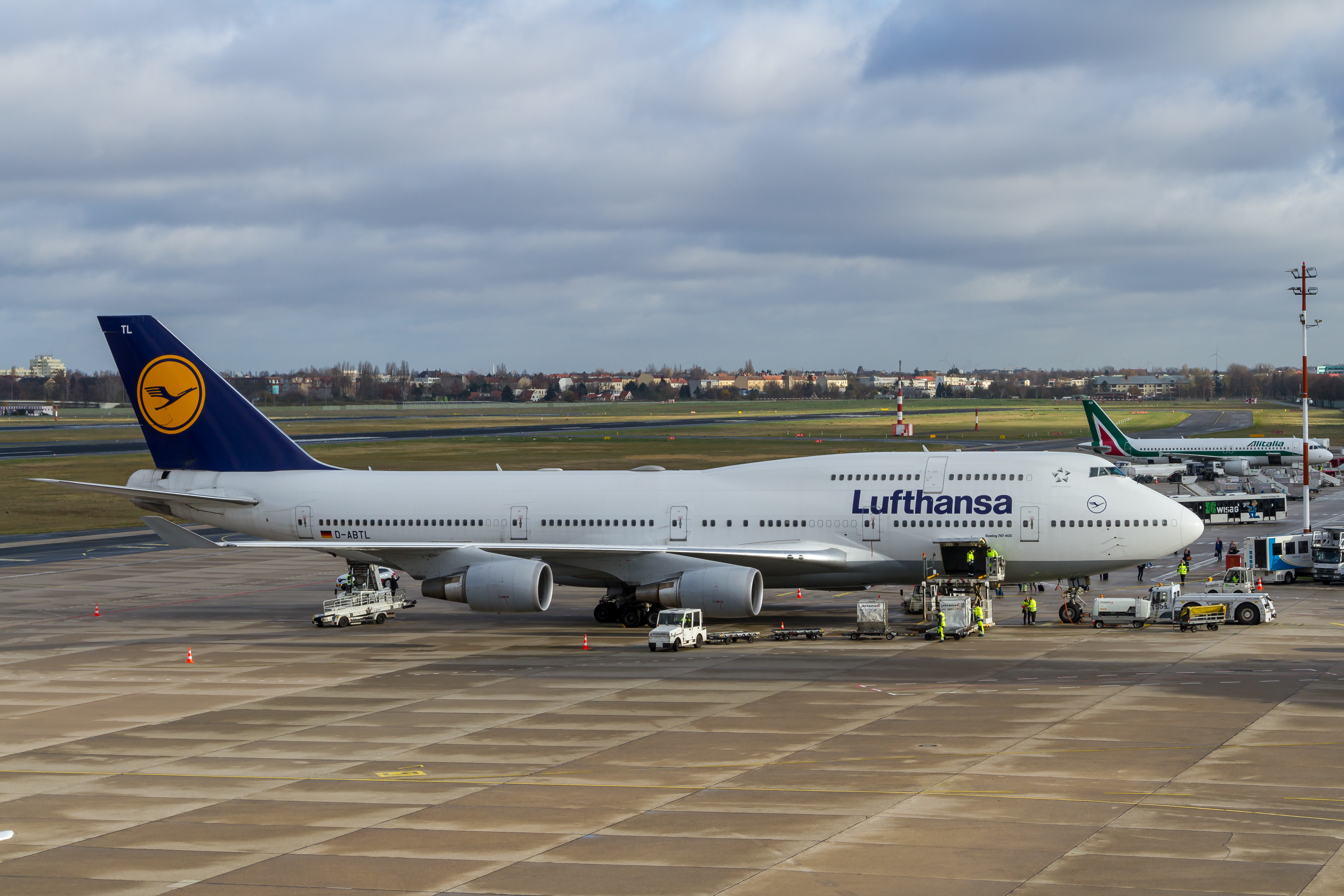 Lufthansa Cargo Boeing Airliner JFK Airport