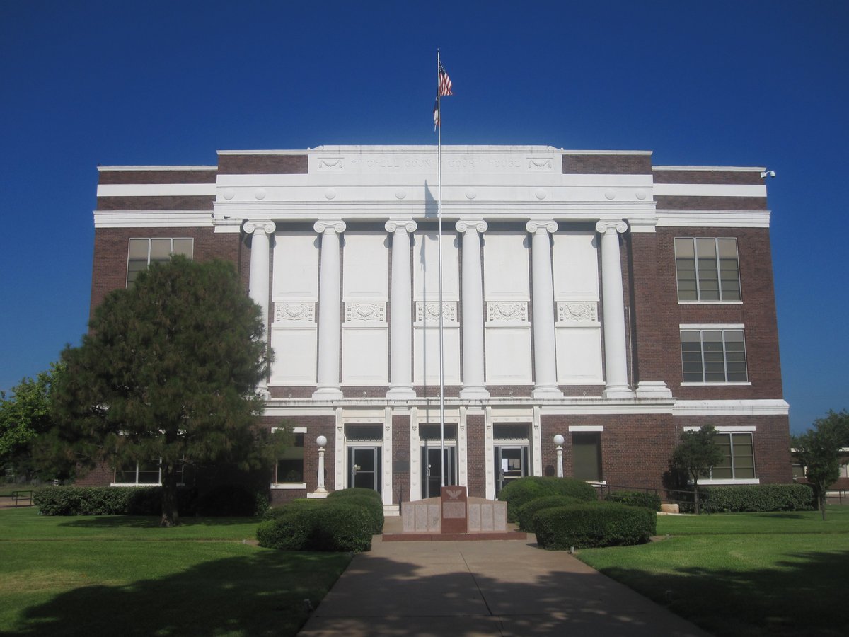 Mitchell County Courthouse Colorado City Texas