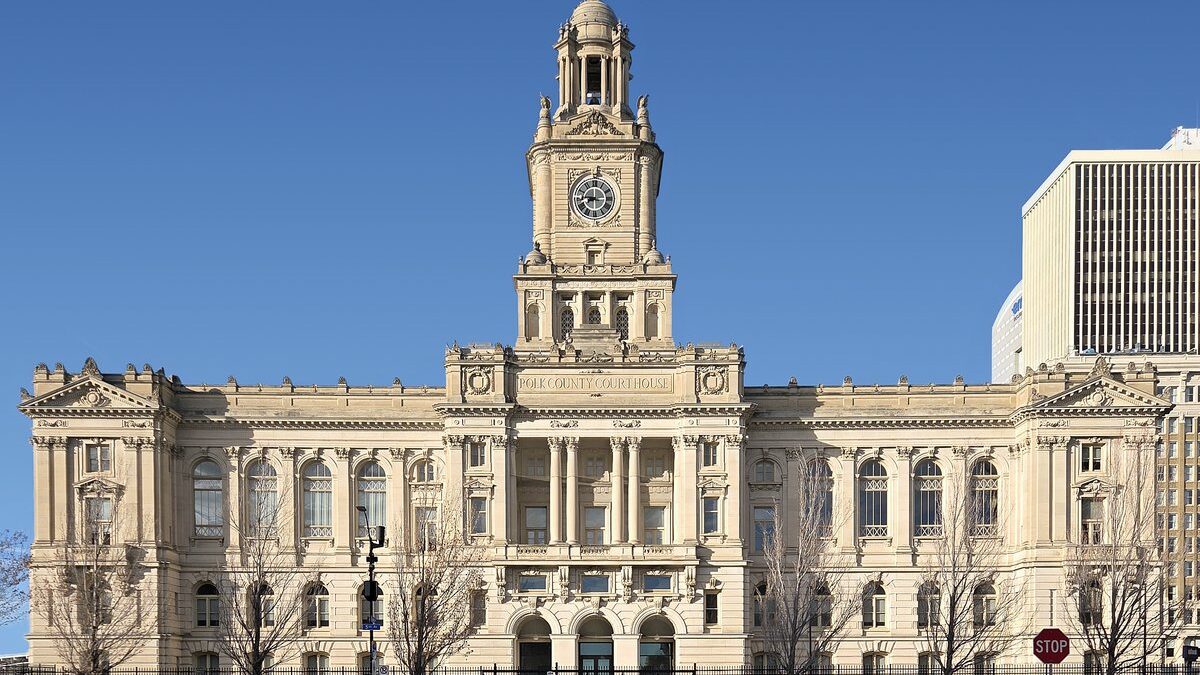Polk County Courthouse Des Moines Iowa