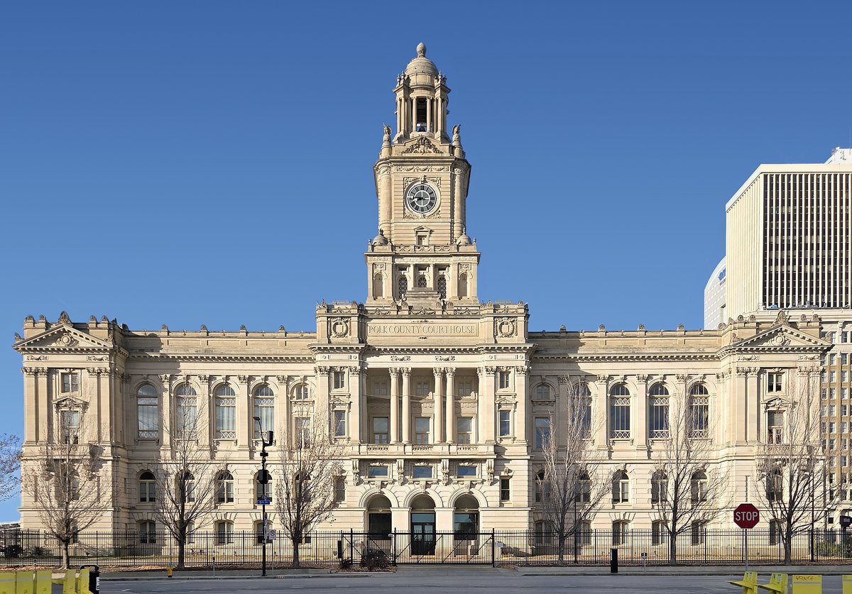 Polk County Courthouse Des Moines Iowa