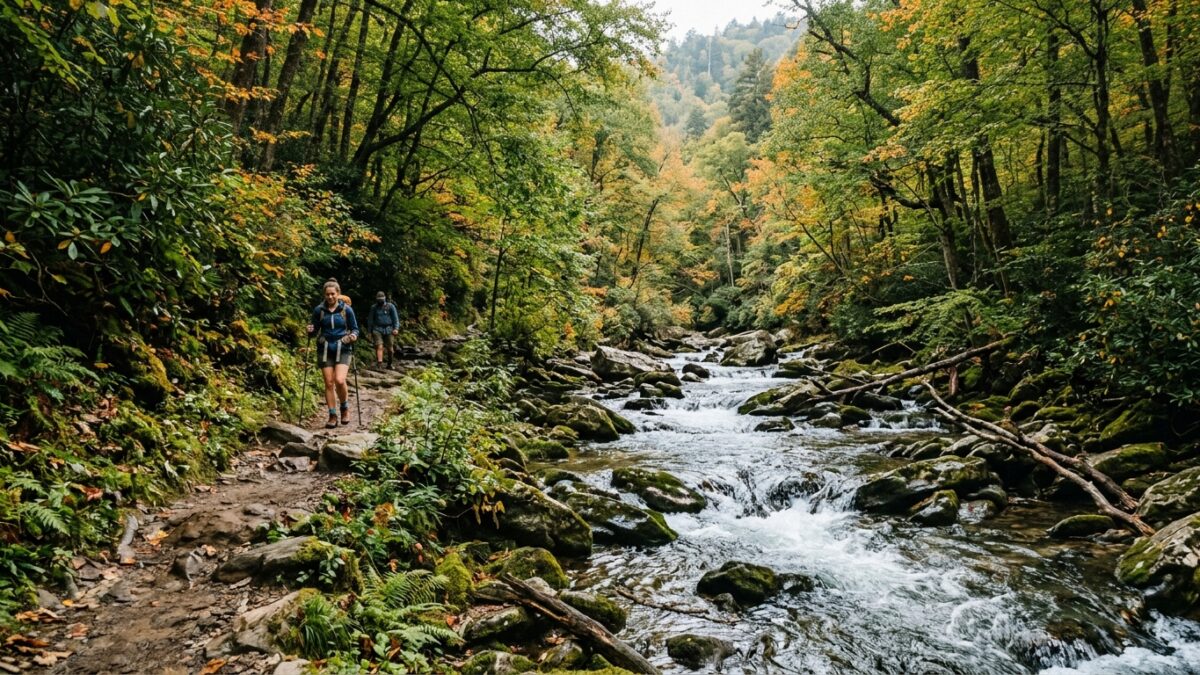 Polly Melton Deep Creek Great Smoky Mountains