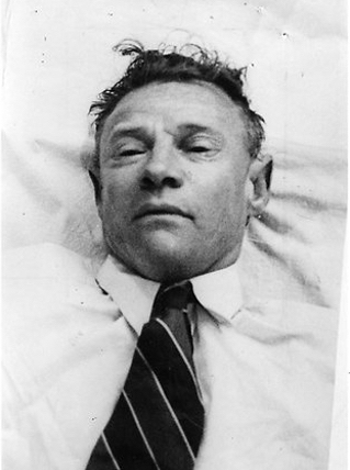 Official South Australia Police photograph of the Somerton Man, identified in 2022 as Carl Webb.