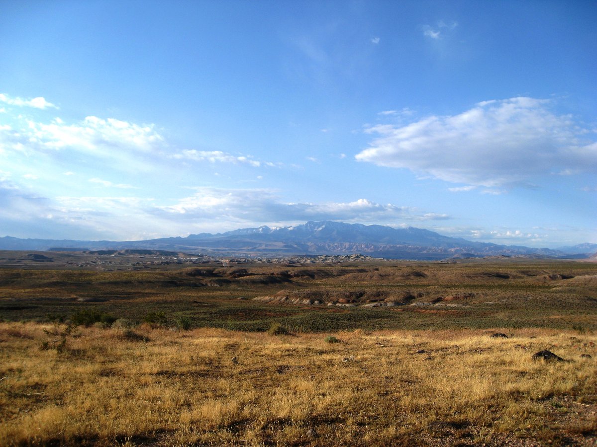 St. George Utah Desert Valley Landscape