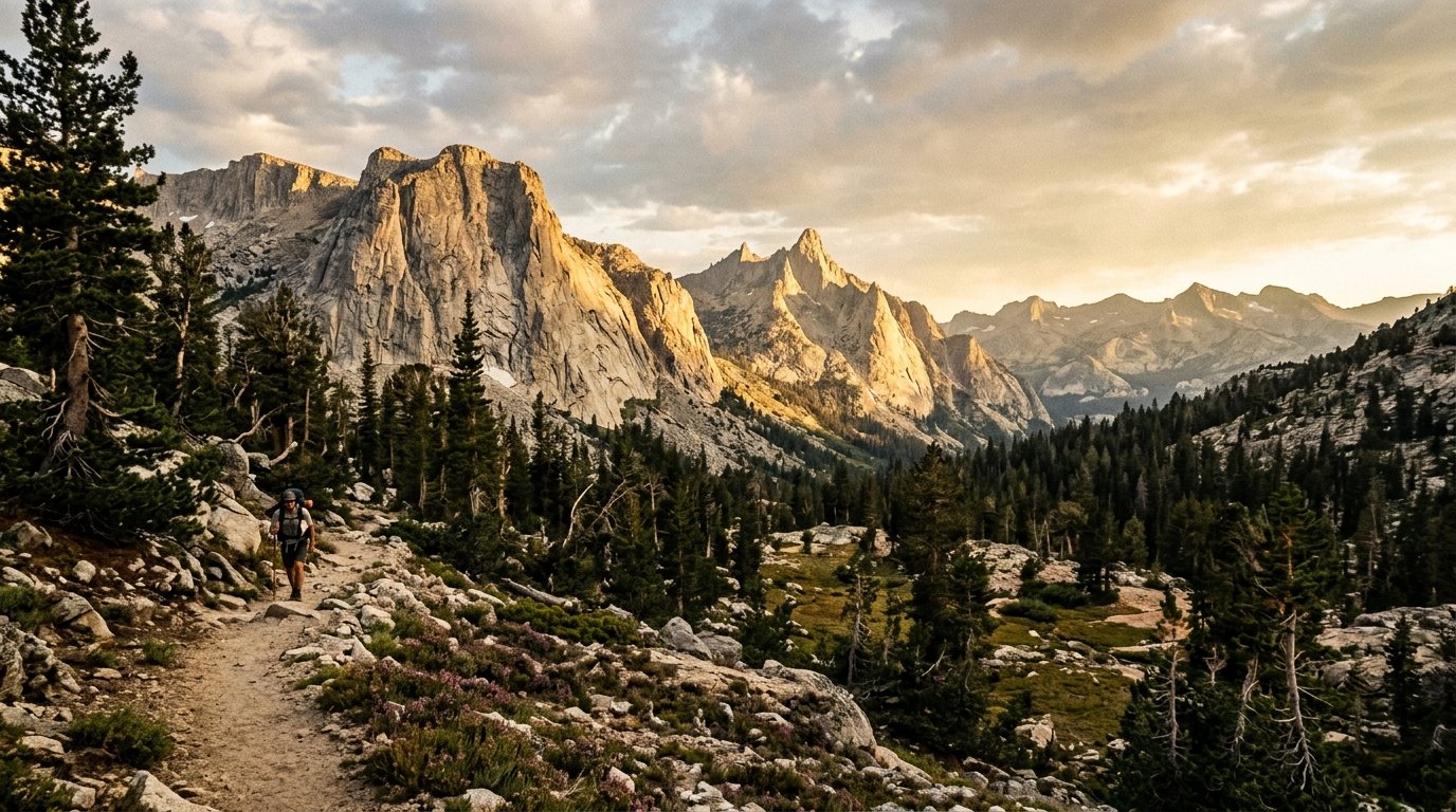 Yosemite High Sierra Trail and Sunrise Camp Area