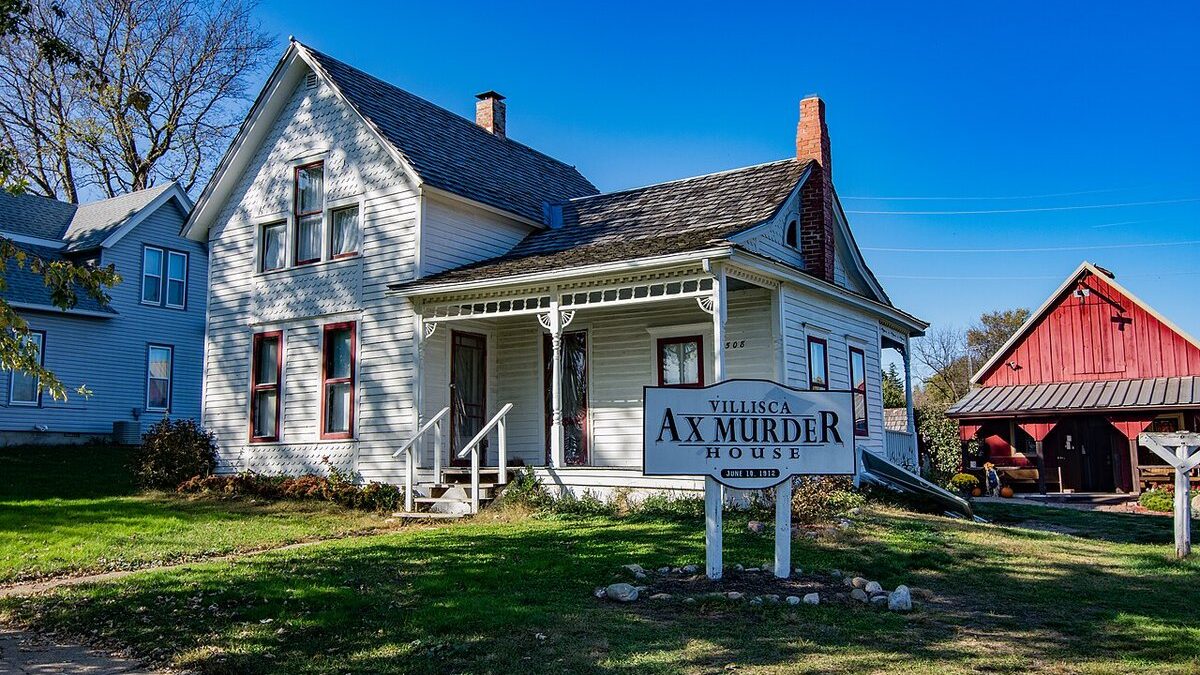 Villisca Montgomery County Iowa Historic Town Square