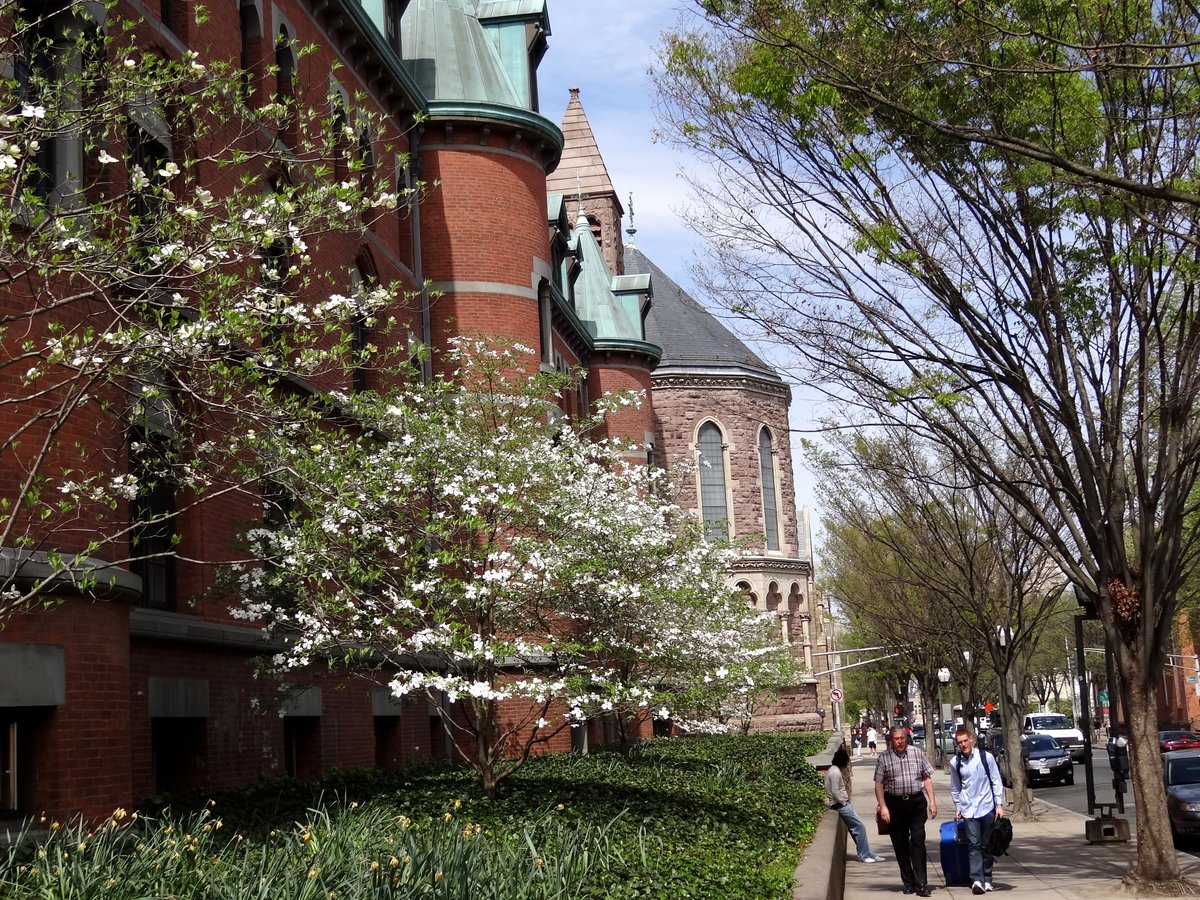 Phelps Gate at Yale University Campus New Haven